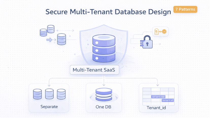 How to Design a Secure & Scalable Database for Multi-Tenant SaaS | 7 Proven Patterns